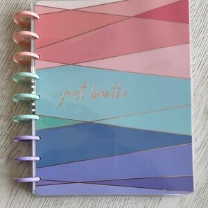 The Happy Planner Mint, Pink & Lavender Wellness Disc Notebook
